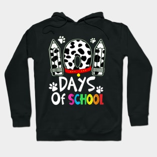 101 Days Smarter Dog Shirt 100 Days Of School Hoodie